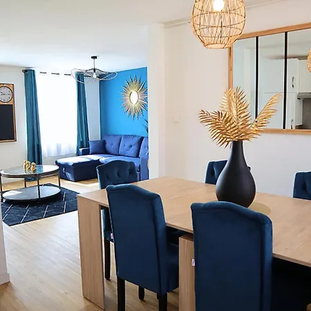 Apartmán Le Spacieux A Saint-omer - 2 Chambres, Centre Et Gare A Pied, Parking Prive Gratuit