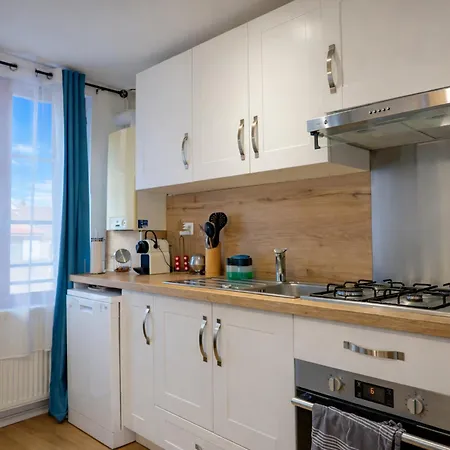 Le Spacieux A Saint-omer - 2 Chambres, Centre Et Gare A Pied, Parking Prive Gratuit 公寓 圣奥梅尔