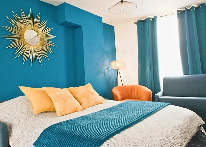 Le Spacieux A Saint-omer - 2 Chambres, Centre Et Gare A Pied, Parking Prive Gratuit 公寓 *
